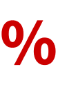 ％